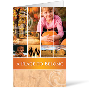 Belong Pumpkin  8.5 x 14 Bulletins