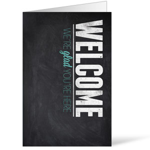 Slate Welcome 8.5 x 14 Bulletins