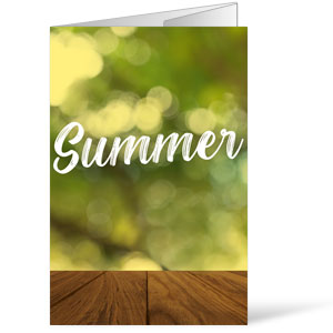 Summer At Table Bulletins