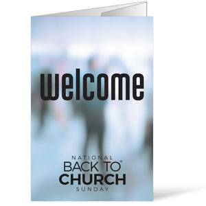 Back to Church Welcomes You Logo Bulletins