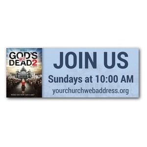 Gods Not Dead 2 3 x 8 ImpactBanners