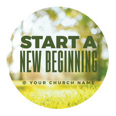 Start New Beginning Green 