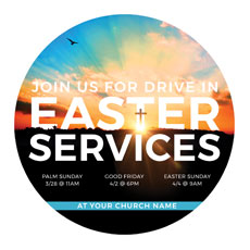 Drive In Easter Services 