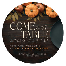 Come to the Table Pumpkin 