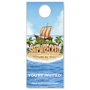 Shipwrecked DoorHangers