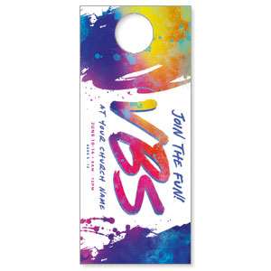 VBS Colored Paint DoorHangers