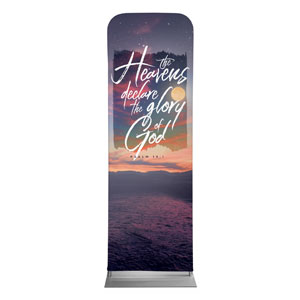 Beautiful Praise Heavens Declare 2' x 6' Sleeve Banner