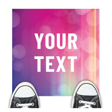 Colorful Lights Your Text 