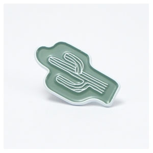 SAY YES Enamel Cactus Pin SpecialtyItems