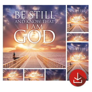 Be Still Church Graphic Bundles