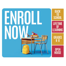 Enroll Now Desk Set 