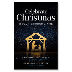 Celebrate Christmas Manger 