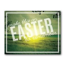 Easter to Remember Green 