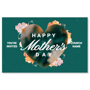 CMU Mother's Day Floral Medium InviteCards