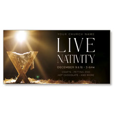 Live Nativity Manger 