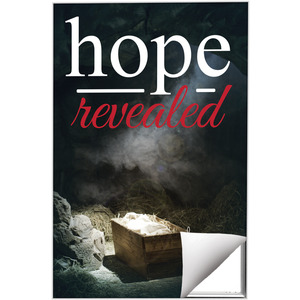 Hope Revealed Manger 24 x 36 Quick Change Art