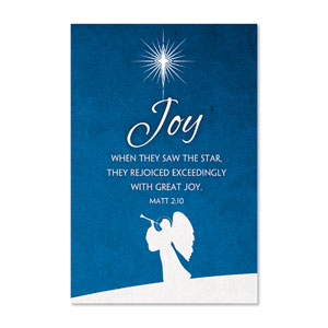 Advent Joy 23" x 34.5" Rigid Wall Art