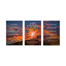 His Story Our Hope Triptych 