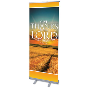 He is Good 2'7" x 6'7"  Vinyl Banner