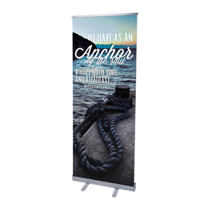 Reflections Anchor 2'7" x 6'7"  Vinyl Banner