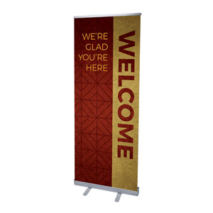 Celebrate The Season Advent Welcome 2'7" x 6'7"  Vinyl Banner