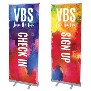 Join The Fun VBS Pair 2'7" x 6'7"  Vinyl Banner