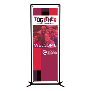 BTCS Together 2' x 6' Banner