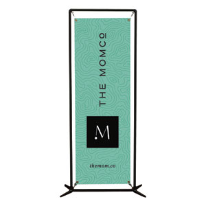 MomCo Seafoam 2' x 6' Banner