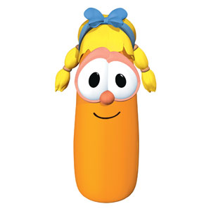 VeggieTales Laura Carrot StickUp