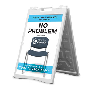 BTCS No Problem 2' x 3' Street Sign Banners