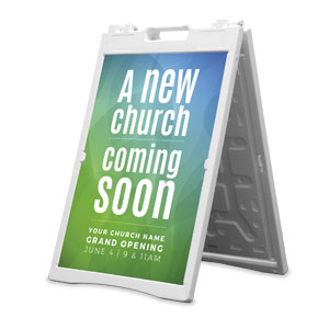 A New Church 2' x 3' Street Sign Banners