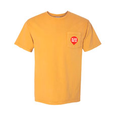 SAY YES Yellow Pocket Tee 