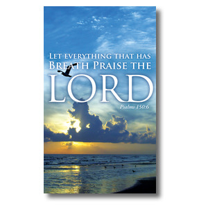 Breath Praise Lord - 3 x 5  3 x 5 Vinyl Banner