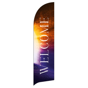 Easter Open Tomb Flag Banner