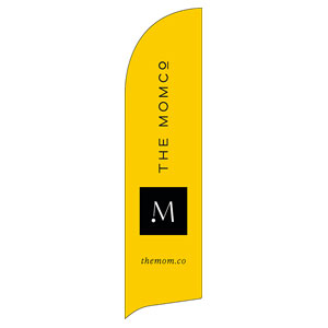 MomCo Sunshine Flag Banner