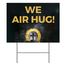 Hope Is Alive Gold Air Hug 