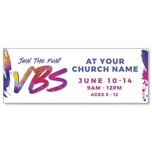 VBS Colored Paint ImpactBanners