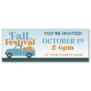 Fall Festival Truck ImpactBanners