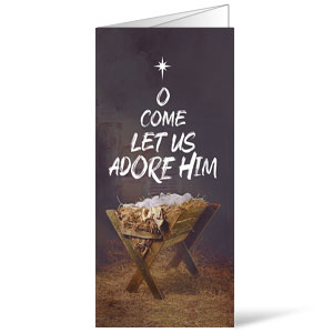 O Come Adore Manger  Bulletins