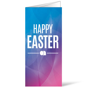 Bright Gradient Easter Bulletins