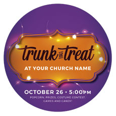 Trunk Or Treat Purple 