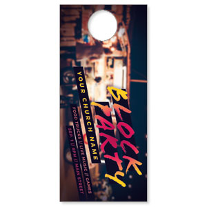 Block Party DoorHangers