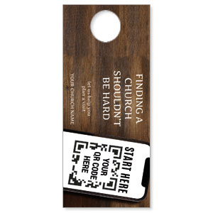 Find A Church QR Code DoorHangers