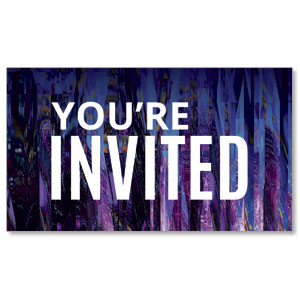 Scatter You're Invited 2" x 3.5" Flat Invite