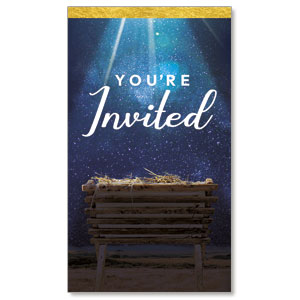 Greatest Gift of All Invite 2" x 3.5" Flat Invite