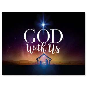 God With Us Advent Jumbo Banners