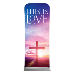Love Easter Colors 2'7" x 6'7" Sleeve Banners