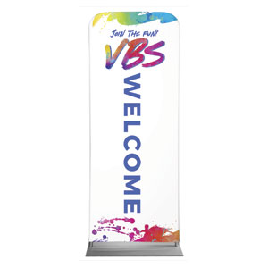 VBS Colored Paint 2'7" x 6'7" Sleeve Banners