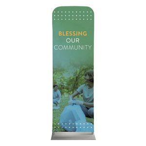 Blessing Our Community 2' x 6' Sleeve Banner