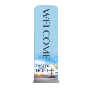 Sunrise Easter Brings Hope 2' x 6' Sleeve Banner